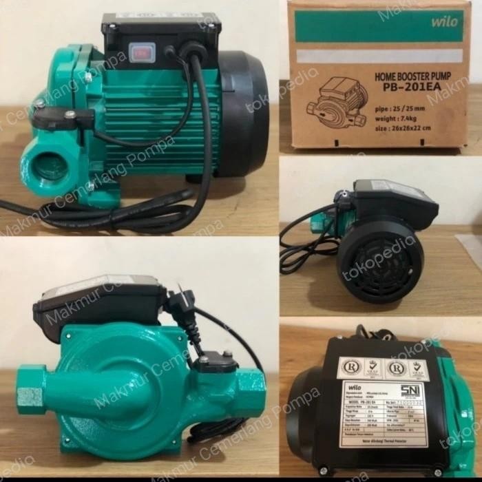 Terbaik Pompa Wilo Pb-201Ea Booster Pump Wilo Pb 201 Ea