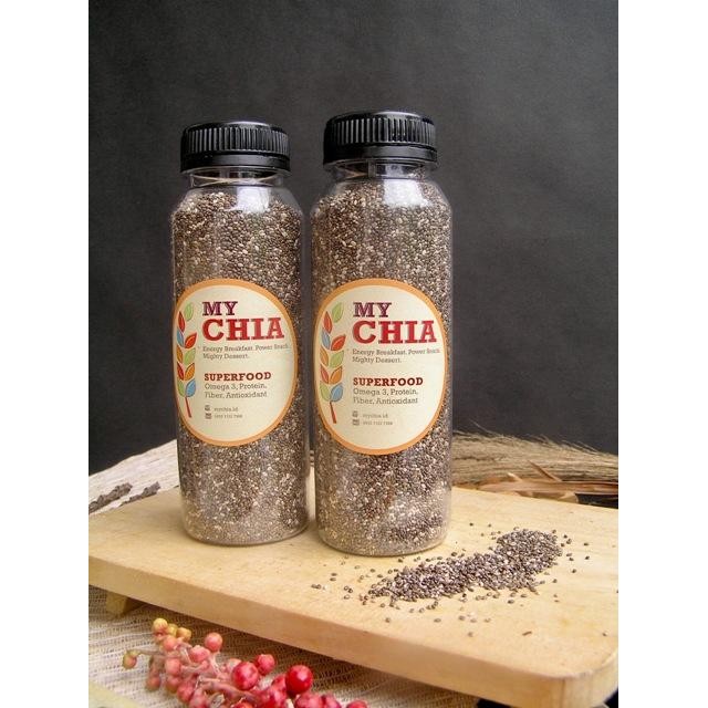 

JTTOP" ORGANIC BLACK CHIA SEEDS 180GR