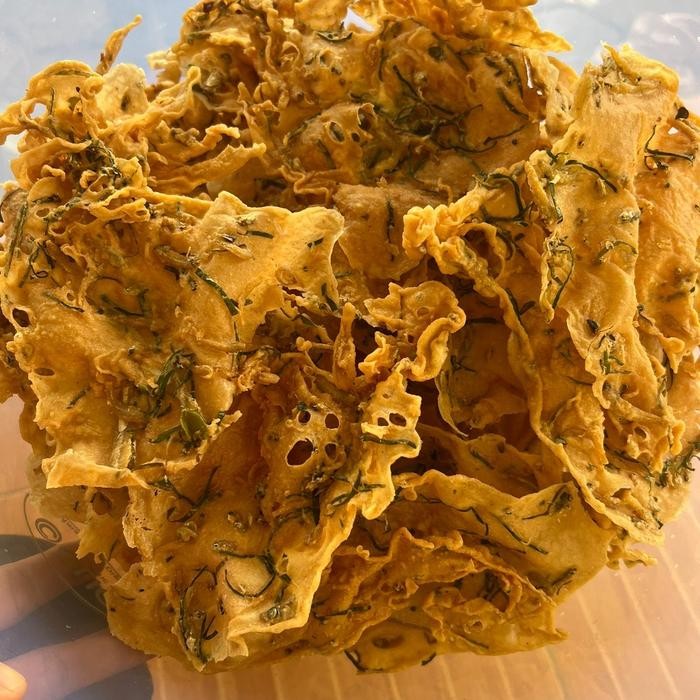 

JTTOP" PEYEK TERI DAUN JERUK 150 GRAM