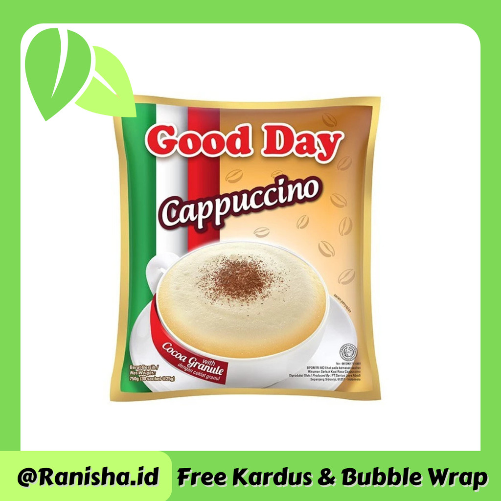 

[ BISA COD ] Good Day Kopi Instant - Chapucino Sachet 25gr
