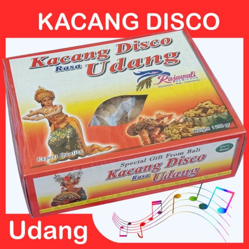 

Restokobar Kacang Disco Disko Oleh-Oleh Bali Rajawali 200 Gram