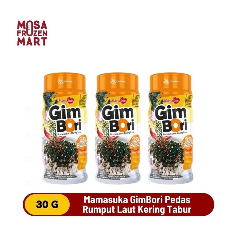 

Omahjajanan Mamasuka Gim B Ginal & Spicy Rumput Laut Kering Tabur 30 G