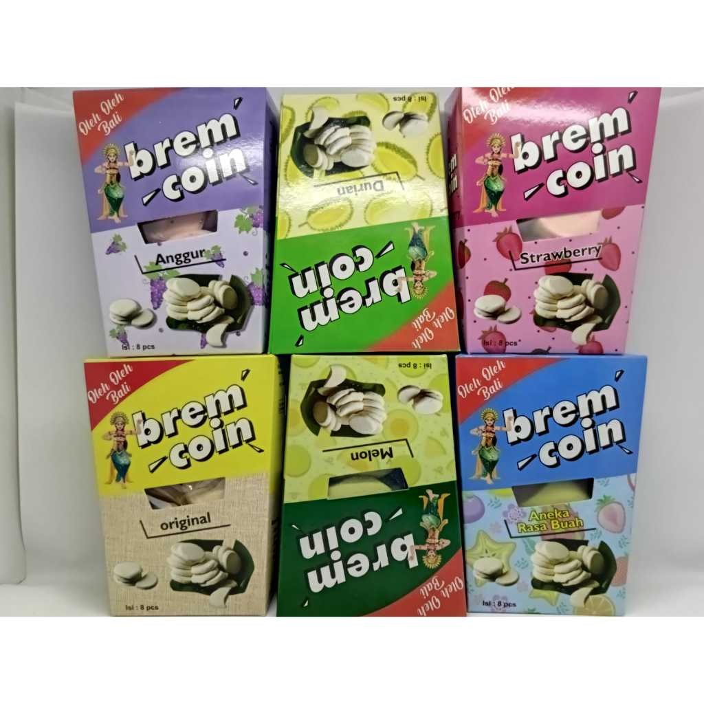 

Omahjajanan Brem Coin Oleh Oleh Khas Bali 70Gr Isi 8Pcs