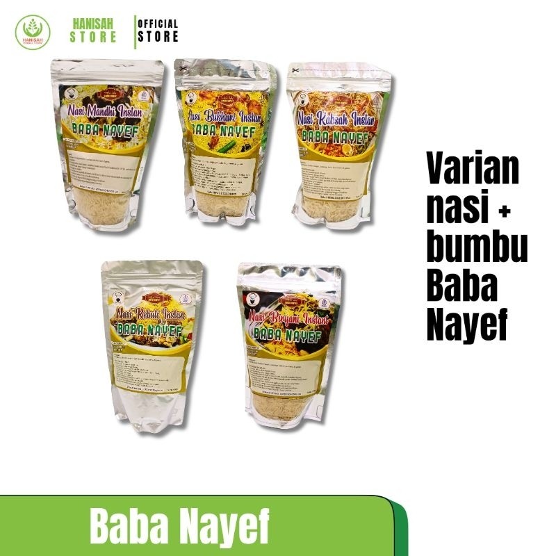 

Omahjajanan Baba Nayef - Paket Beras + Bumbu Nasi Kebuli, Nasi Biryani, Nasi Kabsah, Nasi Mandhi