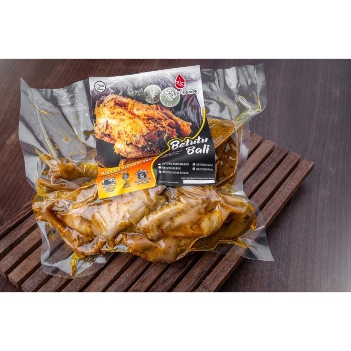 

Restokobar Ayam Bebek Betutu Asli Bali Raja Bumbu Vacuum Frozen Food