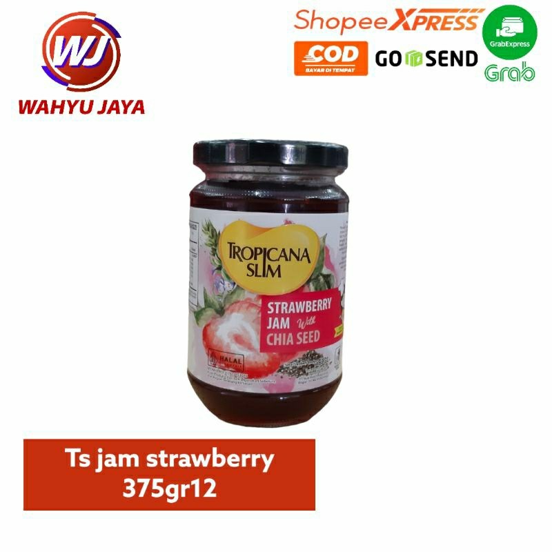 

Restokobar Ts Tropicana Strawberry Jam 375Gr