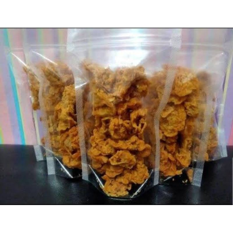 

Omahjajanan Kulit Ayam Krispi Keriting Kribo 135 Gram