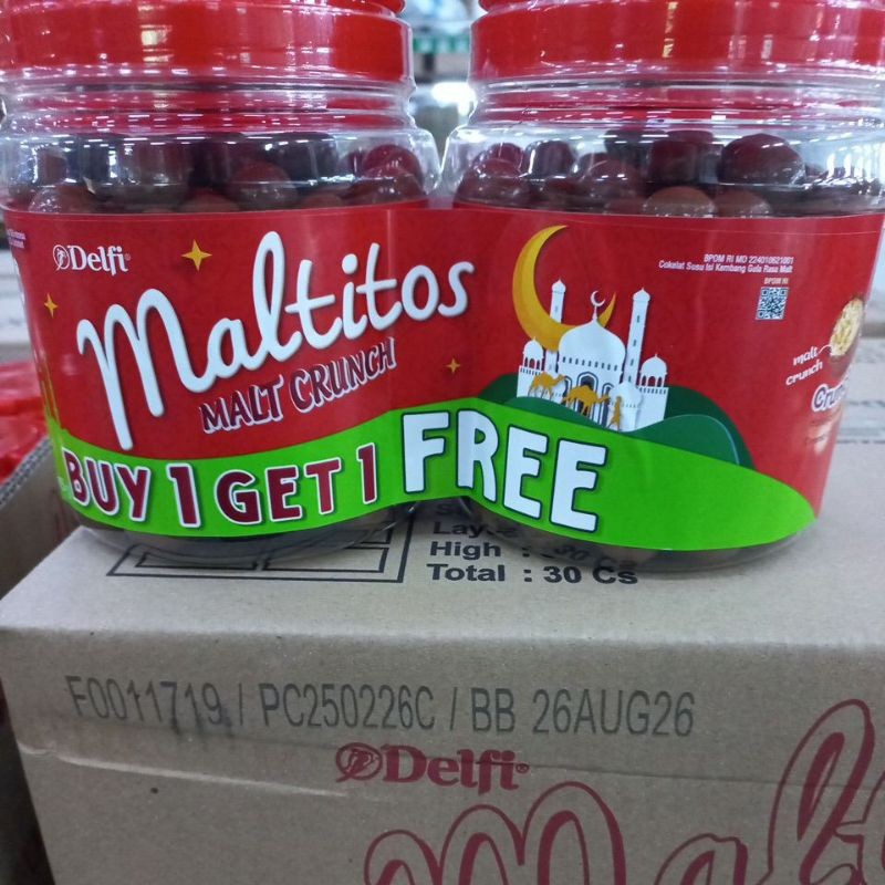 

Omahjajanan Coklat Maltitos Malt Crunch Coklat Bola