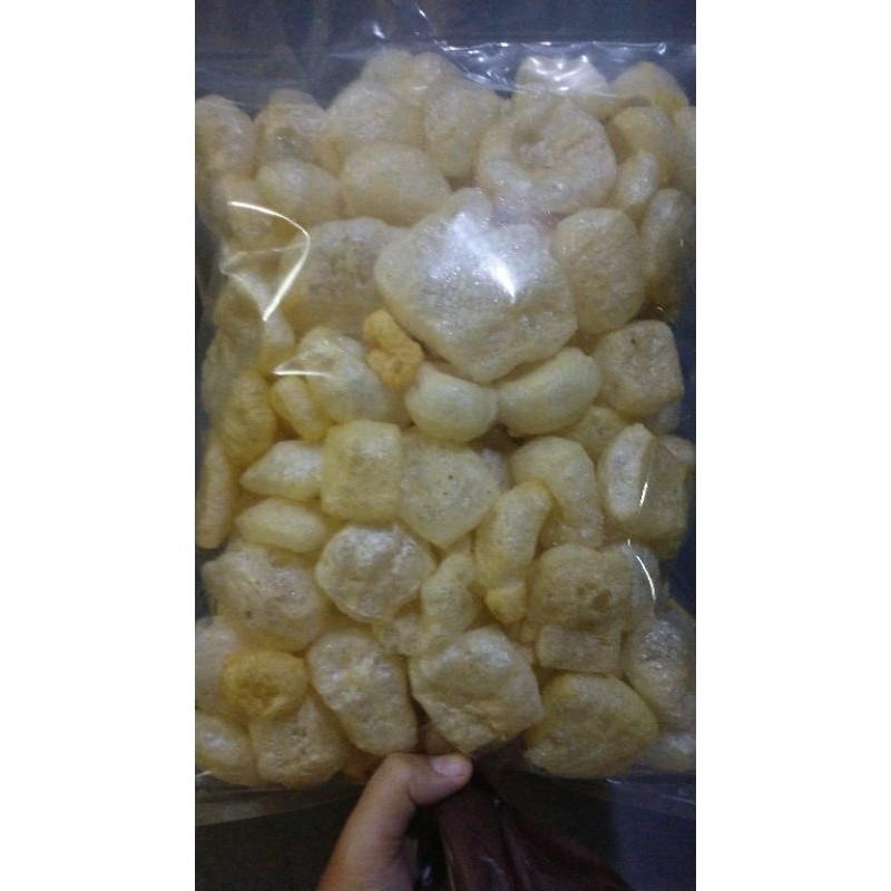 

Omahjajanan Kerupuk Kulit Sapi 113Gram //Gurih/Asin/Pedas Gurih/Halal