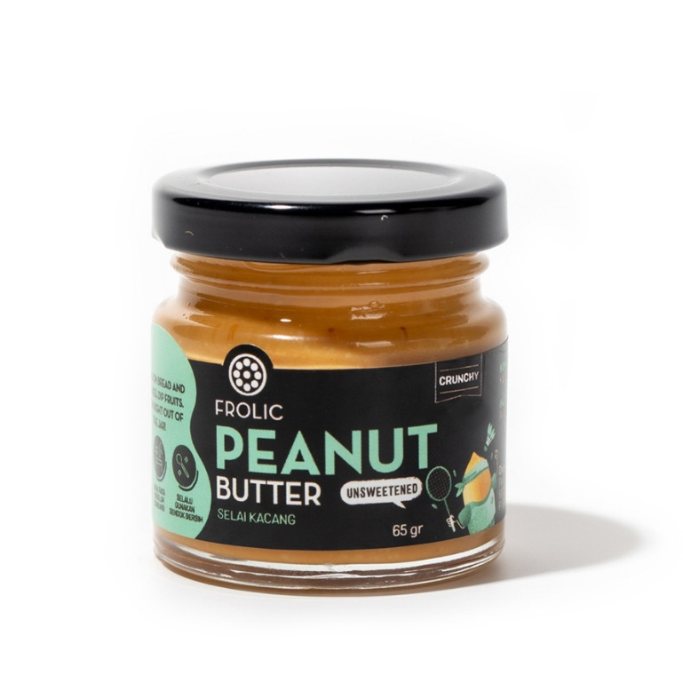 

Sega Tungtung Frolic Peanut Butter Unsweetened Crunchy - Selai Kacang Murni (Vegan & Keto-Friendly)