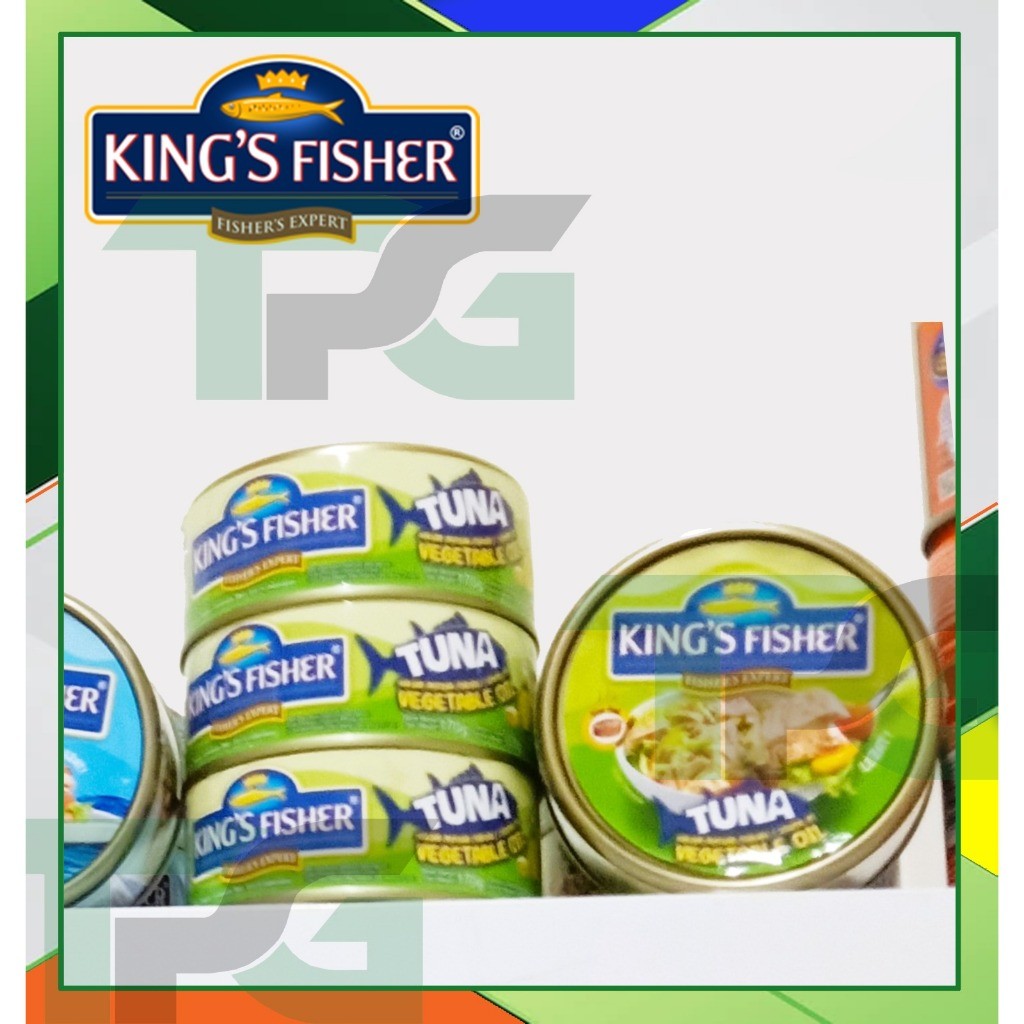 

Sega Tungtung Kings Fisher - Tuna Siap Makan Chunk In Oil / Hot Spicy / Chunk In Brine / Sambal