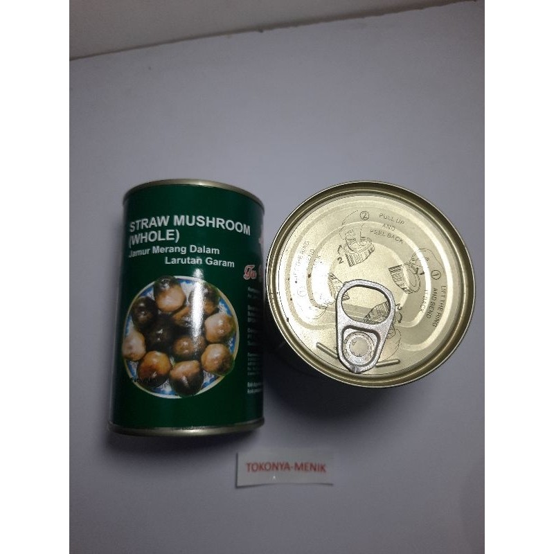 

Sega Tungtung Straw Mushroom (Whole) / Jamur Merang Fyf & Narcissus 425Gram