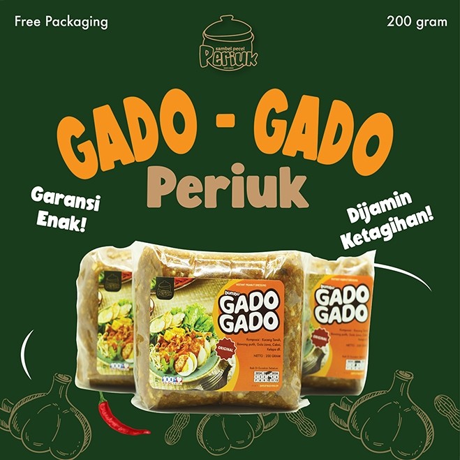 

Sega Tungtung Bumbu Gado Gado Periuk