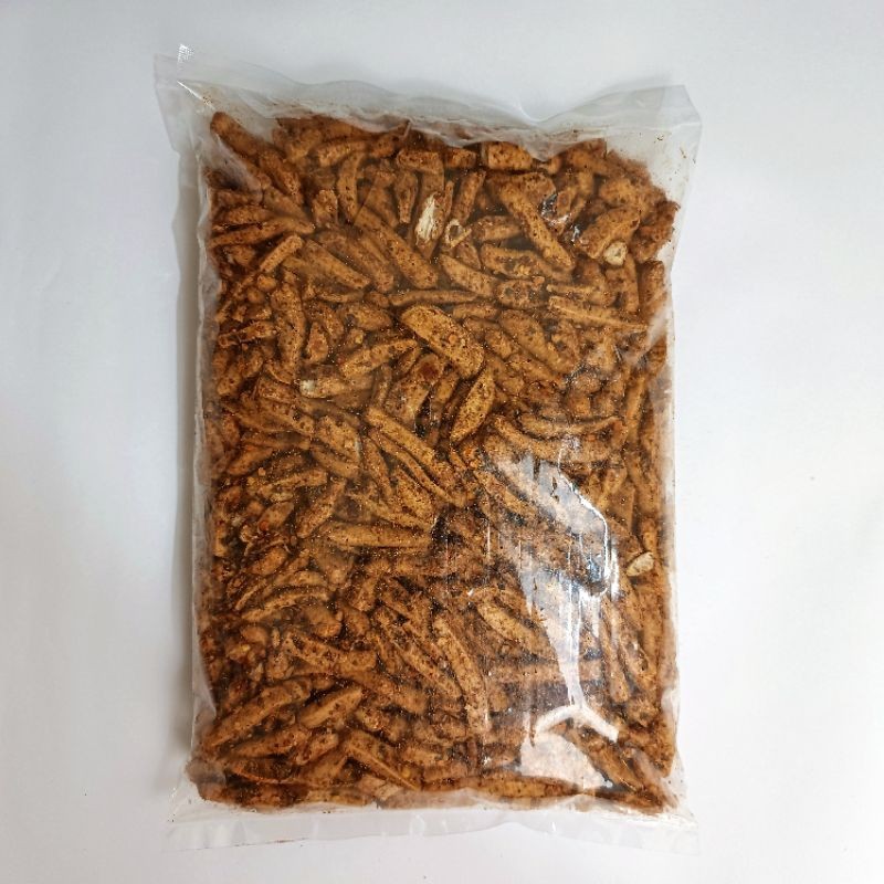 

Eumsig Basreng 1Kg Pedas Daun Jeruk Ori Daun Jeruk Baso Goreng Stik