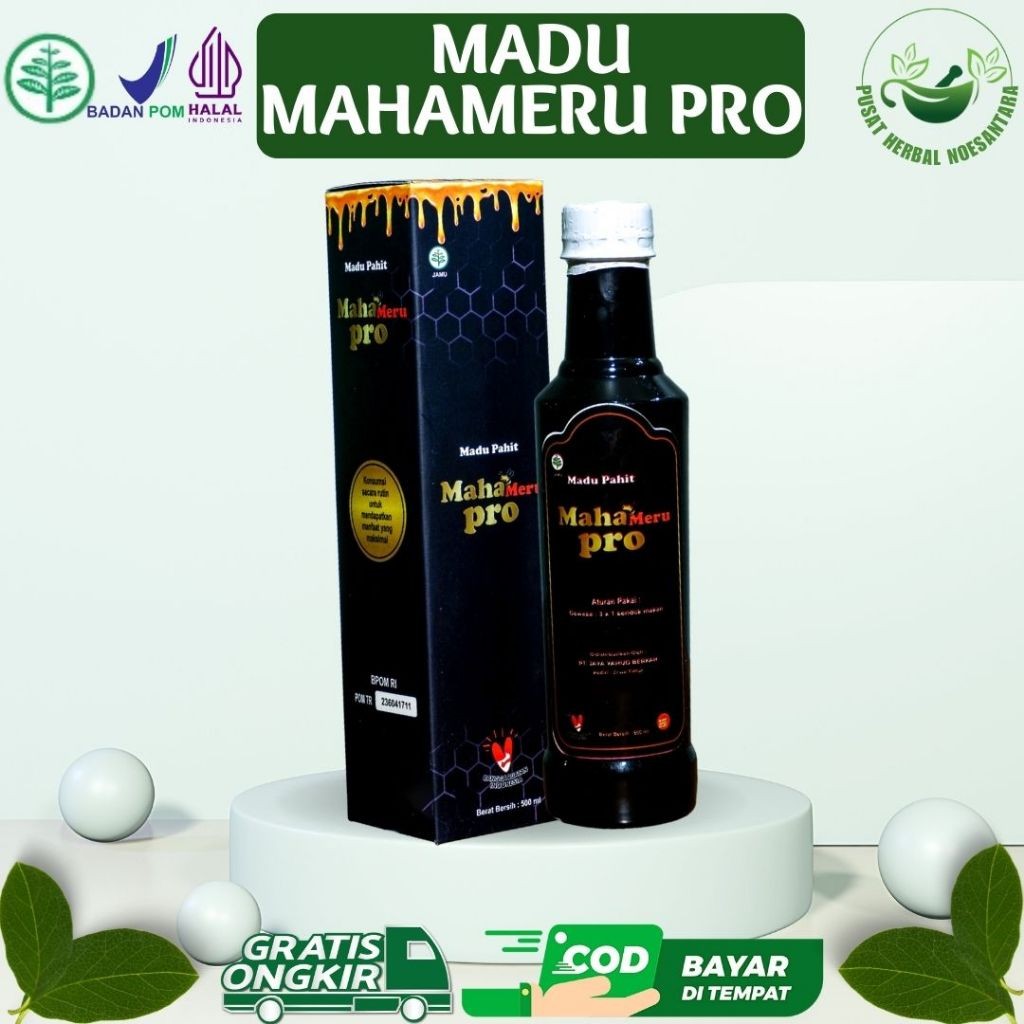 

Sega Tungtung Phn - Madu Mahameru Pro 500Ml Madu Pahit Propolis Bpom Untuk Asam Urat Kolesterol