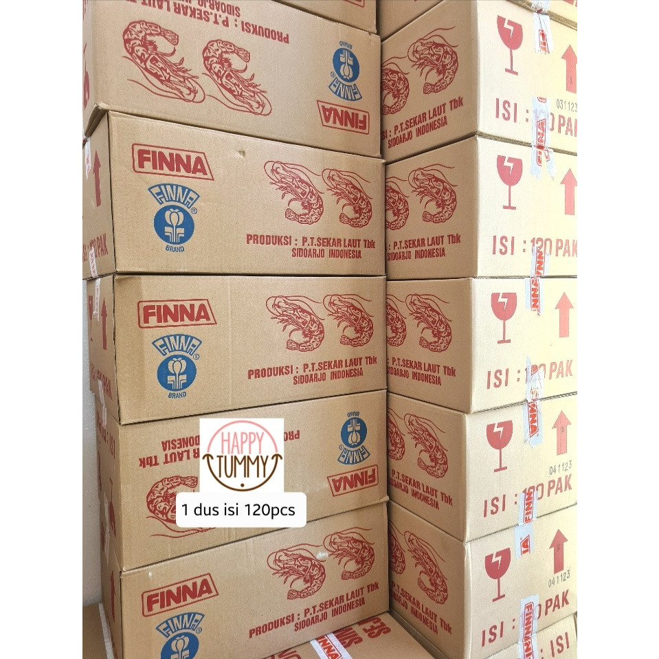 

Eumsig Exp Agustus 2025 - Rasa Udang / Bawang Finna Kerupuk 1Dus Isi 120 Pcs Udang Siap Makan