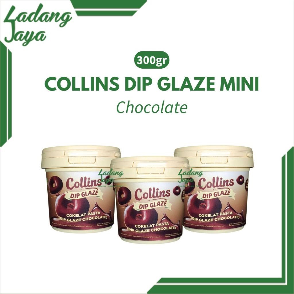 

Sega Tungtung Collins Dip Glaze Chocolate 300Gr