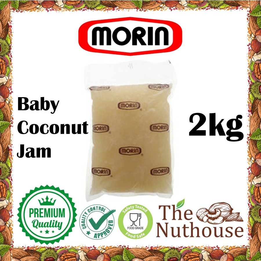 

Sega Tungtung 2Kg Morin Baby Coconut Jam / Selai Kelapa Muda [Halal]