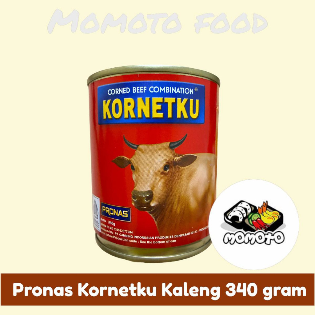 

Sega Tungtung Pronas Kornetku Kornet Sapi 340 Gram Beef Corned