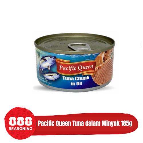 

Sega Tungtung Pacific Queen Tuna Chunk In Oil (Tuna Dalam Minyak) 185G