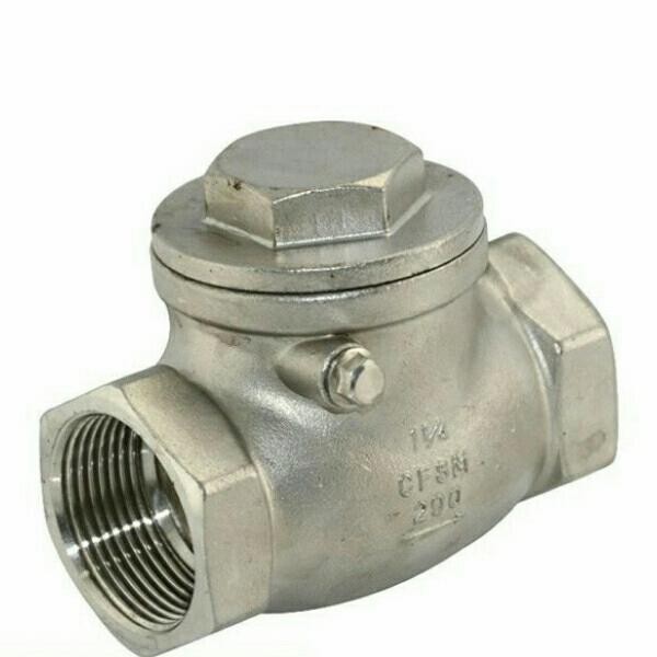 Menarik Check Valve 2 Inch Stainless Steel - Swing Check Valve