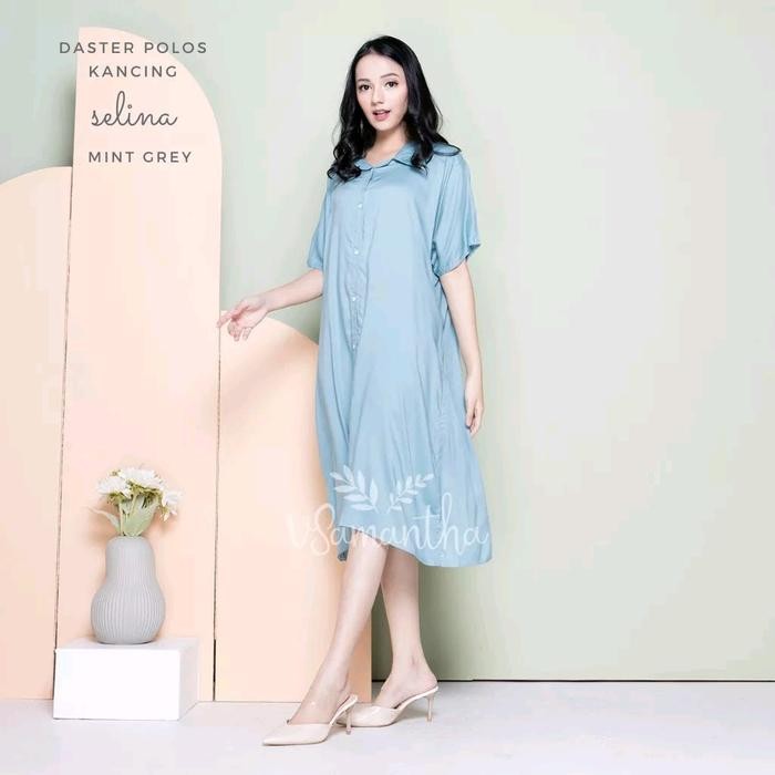 DASTER POLOS FULL KANCING DEPAN KATUN BUSU VIRAL