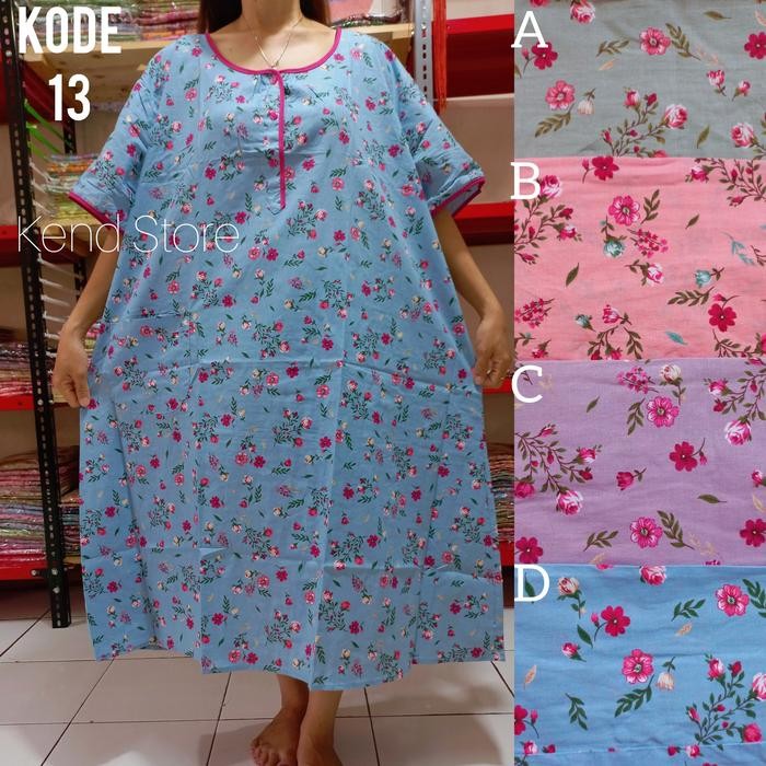 Daster Super Jumbo Ld 140Cm Katun Jepang Lokal Kajep Pretty Girl