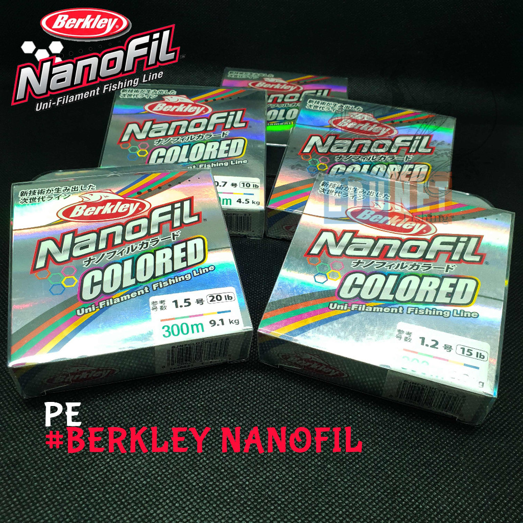 PE BERKLEY NANOFIL COLORED MICRO JIGGING JDM