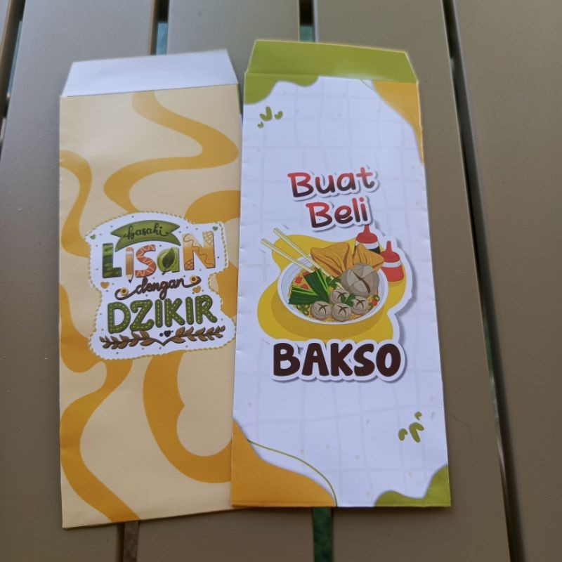 

AMPLOP LEBARAN JUMBO ISI 10 DESAIN LUCU UNIK