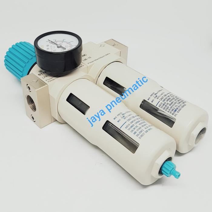 Unik Lfc-08/Lfc-10/Lfc-15 Stnc Filter Regulator Lubricator 16Bar Drat 1/4"/3/8"/ 1/2"