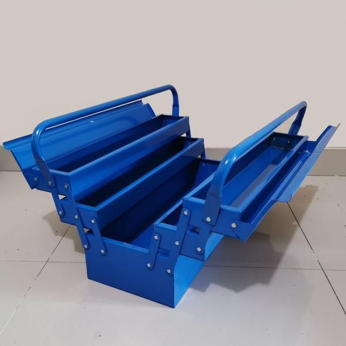 Grosir Alat Pertukangan Kenmaster Tool Box Besi 3 Susun - Big Toolbox