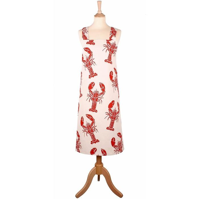 

Ulster Weavers Cotton Apron Lobster Celemek Katun British Uk