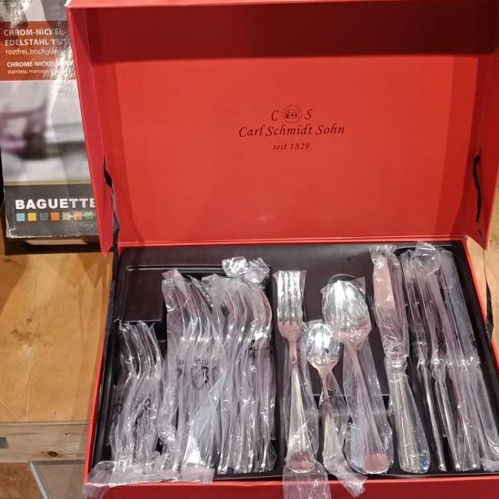 

Cs Baguette Cutlery Set Peralatan Makan Set Sendok Garpu Set 24Pcs
