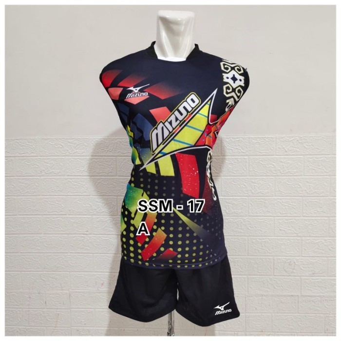 JK_WI01 Baju voli singlet tanpa lengan jersey voli mizuno tanpa lengan 774