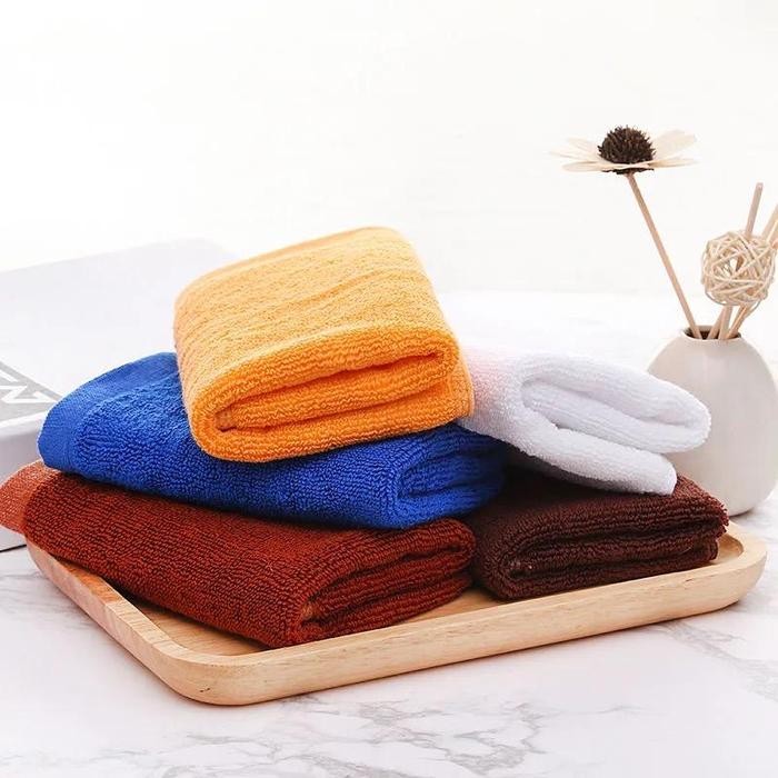 

Handuk Sapu Tangan Cotton 100% Tebal Lembut Terlaris Termurah