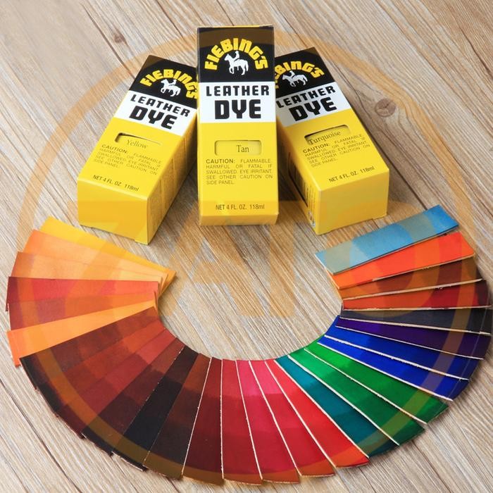 

Leather dye color Fiebing's Leather dye. FREE 1 wool Dauber