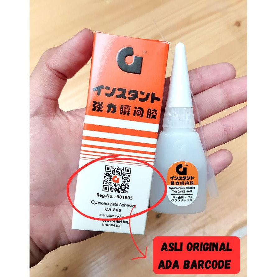 

LEM G KOREA ORIGINAL ASLI TONG SHEN INDONESIA BARCODE LEM SUPER Setan