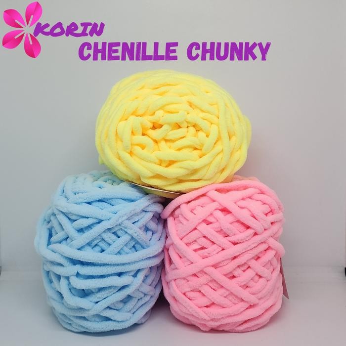 

Benang Rajut Chenille Chunky Benang Rajut Handuk Midi Amalia Yarn Korin (PART I)