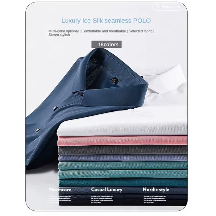 PREMIUM kaos polo dry fit pria jumbo ukuran besar original