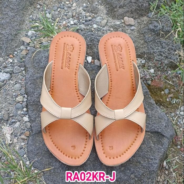 PREMIUM SANDAL KULIT WANITA SIZE JUMBO 42,43,45