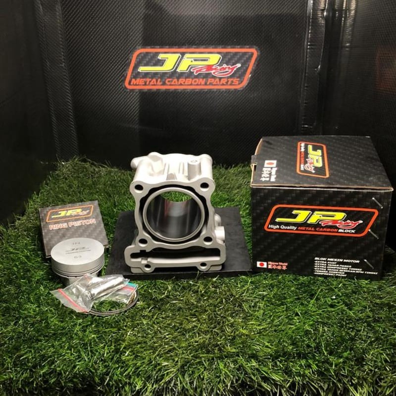 Blok metal carbon XC Yamaha NMAX/AEROX JP Racing ORIGINAL GENUINE ASLI JPLiner