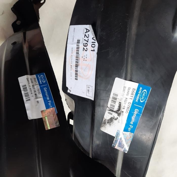 PREMIUM inner liner fender kia picanto cosmo 2010 - 2011 foglamp kotak