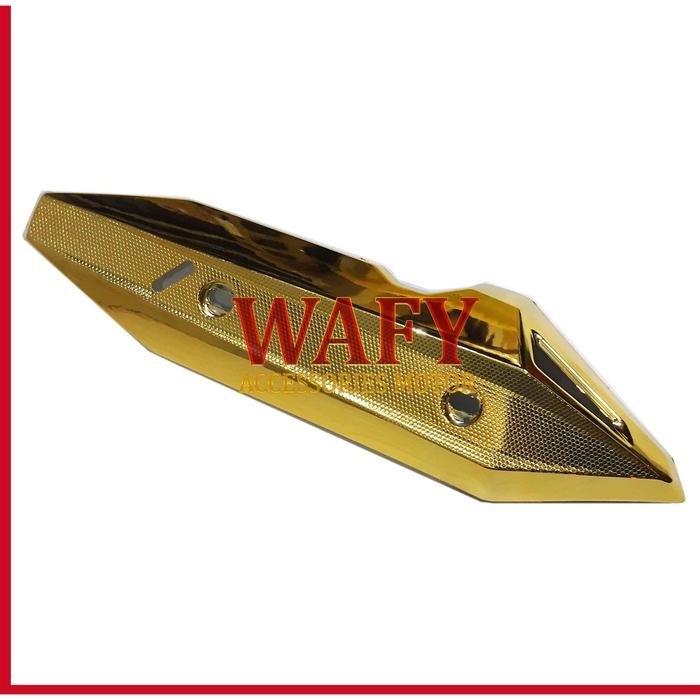 PREMIUM Cover Knalpot Vario 2018 - 2019 Tameng Tutup Knalpot Vario 150 Dan 125