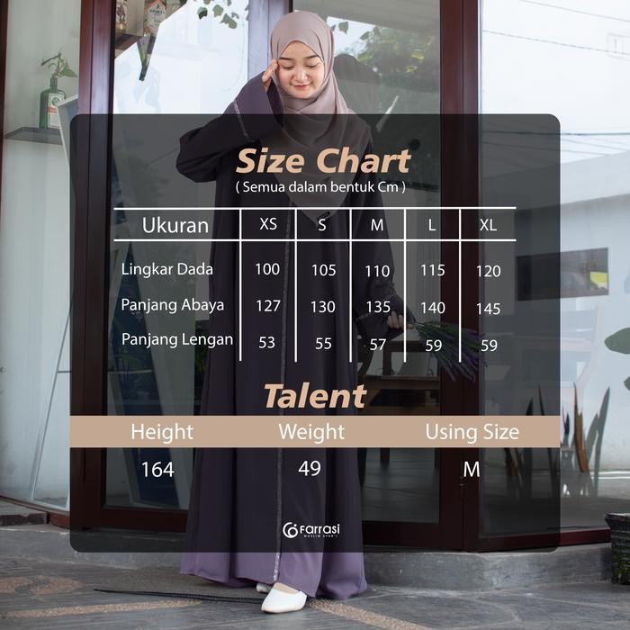 Farrasi ZAINAB / ABAYA PREMIUM