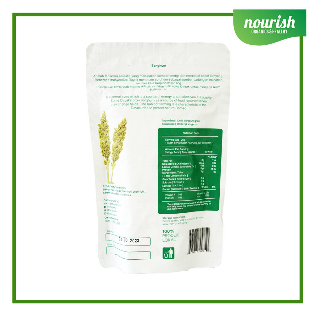 

Tambiyaku, Sorghum Popped 75gr