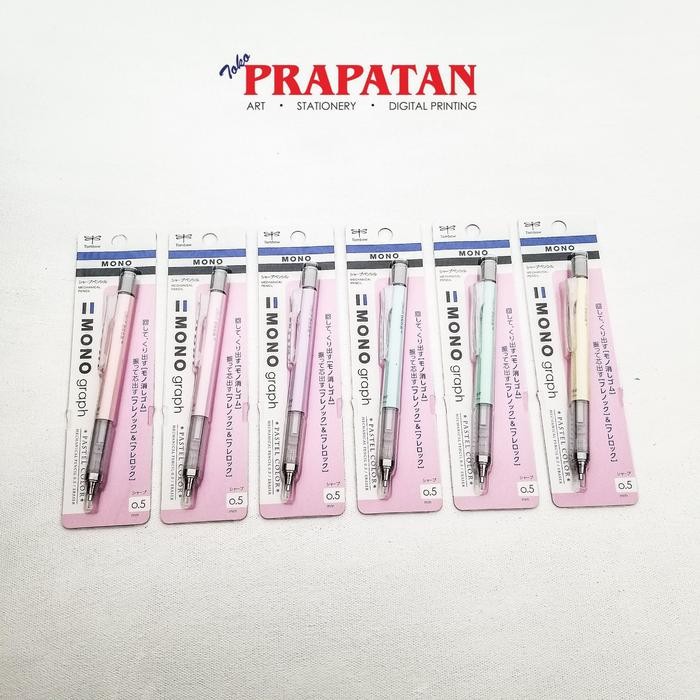 

Ready JT Tombow Mechanical Pencil Mono Graph 0.5mm Pastel Color