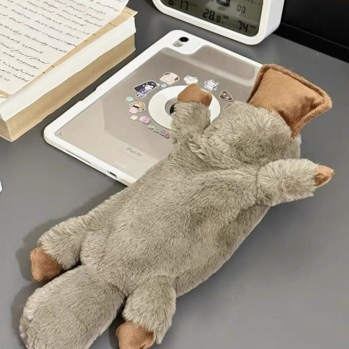 

Ready JT Kotak Pensil Boneka Bulu Lucu PLATYPUS Edition Gwiyeo Pencil Case Stationery Bag Kawaii