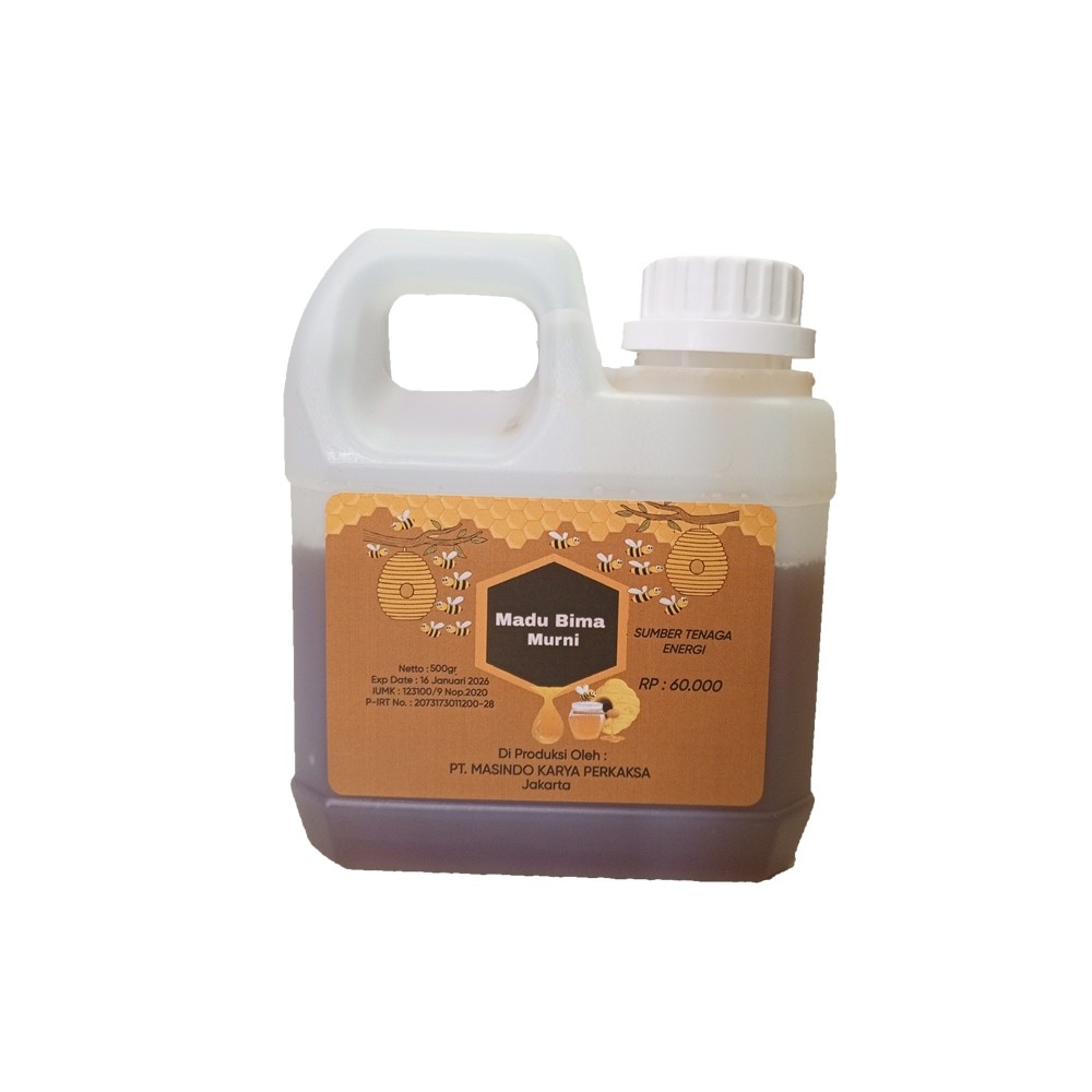 

Madu Asli Murni Nektar Multiflora / Madu Asli 100% Tanpa Campuran / Madu Bima Murni 500gr