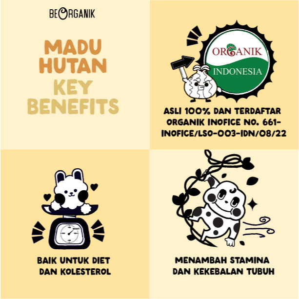 

Madu Hitam Pahit Beorganik 250ml - Black Honey Asli 100%