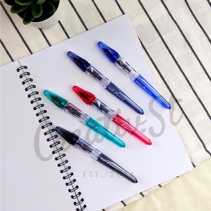 

Ready JT Pilot Fountain Pen Pluminix Fcp-Pxs-Bl-F Pulpen Tinta Bak Pena
